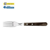 TENEDOR JUMBO POLYWOOD MARRON Tramontina 12 piezas